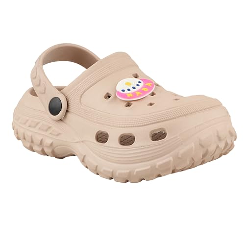 Image of FUEL Poddle Comfortable Indoor & Outdoor Casual Garden Clogs, Soft Cushioned Footbed and Lightweight EVA Slip-On Kids Clogs for Boys & Girls
