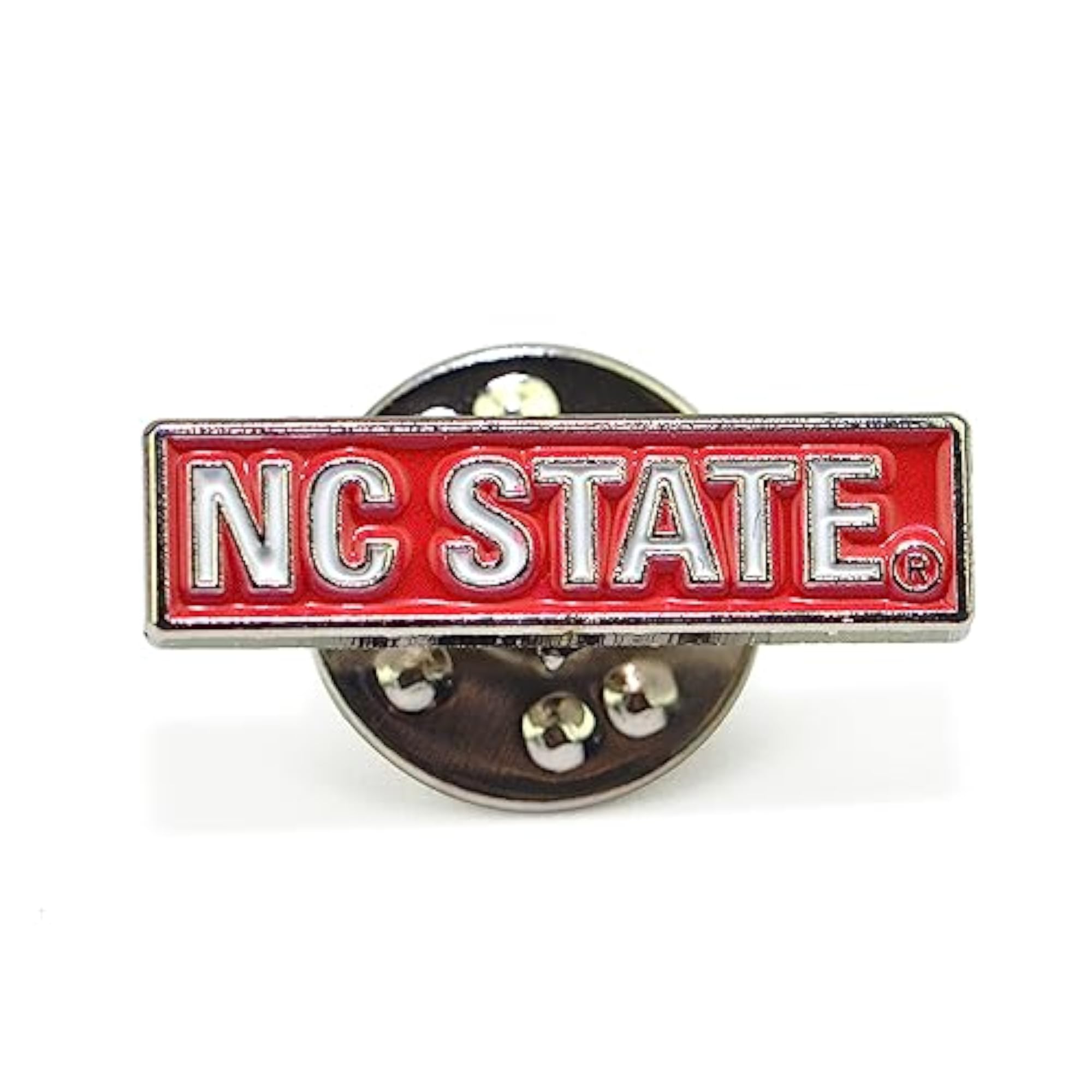 Pack of 2 NC State Wolfpack Word Mark Lapel Pins