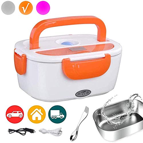 Electric Lunch Box Portable Food Warmer Heating Lunch box, Removable Stainless Steel Portable