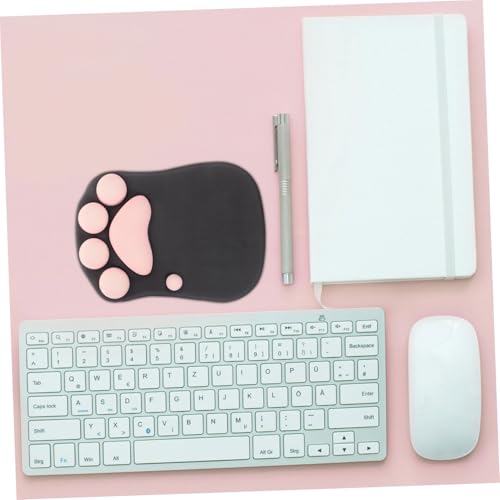 Tapis de souris ergonomique design patte de chat idée cadeau gaming
