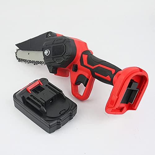 FMONH Mini elektrische Akku-Kettensäge Handkettensäge 4 Zoll 36V Tragbare Astsäge mit wiederaufladbarem Lithium-Akku zum… – Bild 4