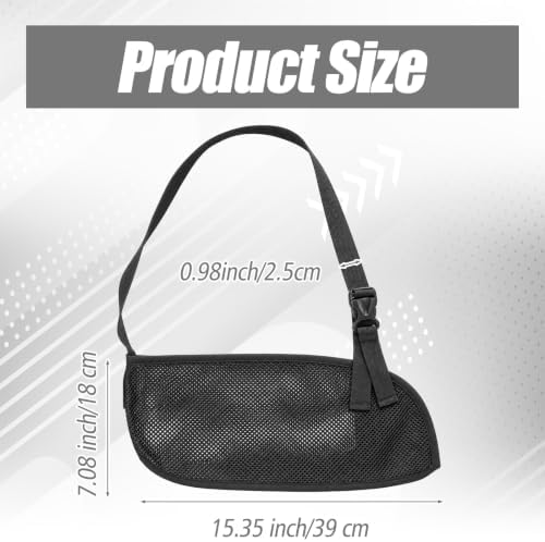 Shower Sling Mesh Sling Black Elbow Sling Left & Right Arm Sling — 사진 2