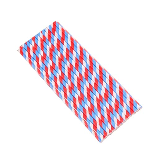 Healeved 150 pcs pitillos de papel biodegradables multicolor miniatura 1