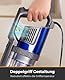 VACTechPro 32KPa/680W/6M Staubsauger, Staubsauger mit Kabel Con 800ML Pattumiera, Stielstaubsauger mit Kabel Con Design a Doppia Maniglia, Vacuum Cleaner per Pavimenti Duri, ORO