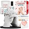 LTDSOAR Hand Casting Kit Couples Gifts with Practice Kit, Hand Mold Kit for Adults & Kids, Romantic Anniversary Wedding Birthday Gifts for Her or Him,Boyfriend Girlfriend Unique Gifts