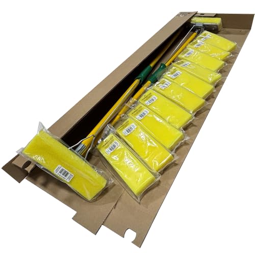 HOMEMAID 9 Butterfly Sponge Mop (Bundle Kit) Includes: 2 Mops & 10 Refills - $94.95 / Made in USA