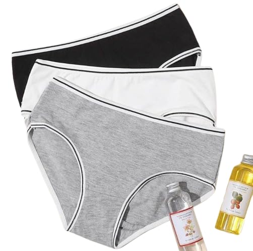 Women's Soft Cotton Hipster Underwear Set, Breathable Fabric, Stretchable Waistband, Comfortable
