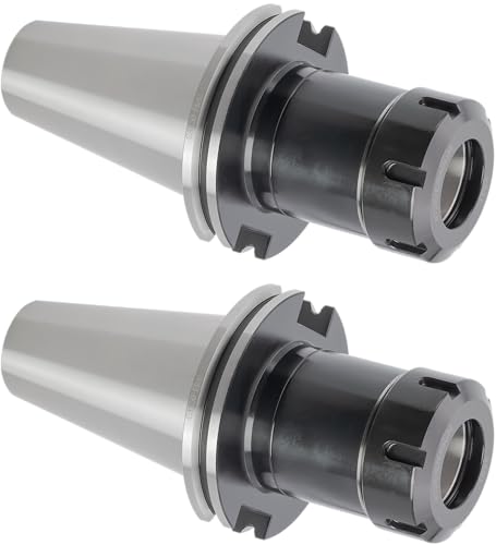 CME 2 pcs High-Speed CAT 50 Taper ER-40 Collet Chuck Tool