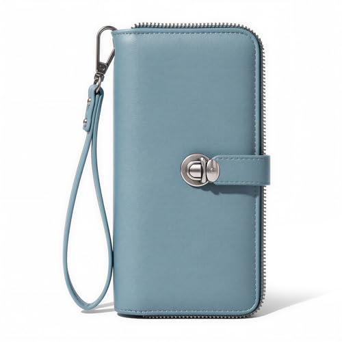 Montana West Large Bifold Wristlet Wallets for Women with ID Window - image 1