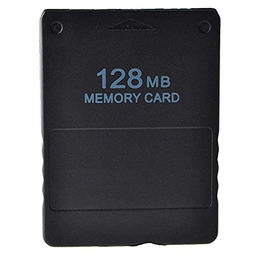 Gamer Gear 128MB High Speed Memory Card for Sony Playstation 2 PS2 Black