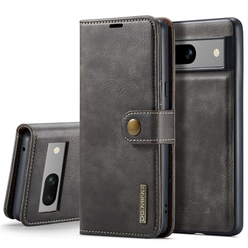 Coque amovible 2 en 1 Google Pixel 7A étui portefeuille antichoc magnétique