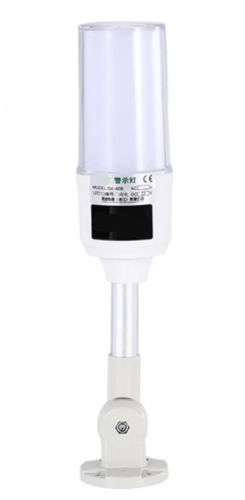 Luz LED de alarma de sirena de 12 V/24 V/220 V con luz de advertencia de zumbador, lámpara de señal roja/verde/amarilla, indicador de alerta, capa de torre (brújula constante de 12 V, 02)