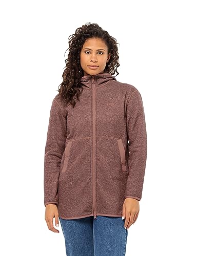 Jack Wolfskin Damen TANNENSPUR Coat W Fleece-Jacke, Afterglow, M