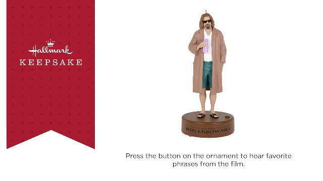 Décoration De Noël Hallmark - The Dude (The Big Lebowski) - En Résine Avec Crochet - 11