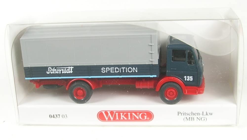 Wiking 0437 03 H0 Mercedes Benz Platform Truck MB NG Spedition Schmidt