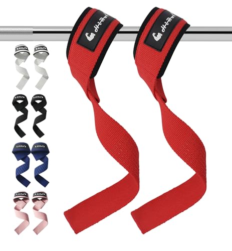 HiRui Premium Cotton Lifting Wrist Straps 25