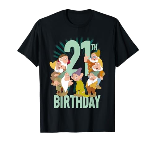 T-shirt Blanche-Neige et les Sept Nains idée cadeau 21 ans