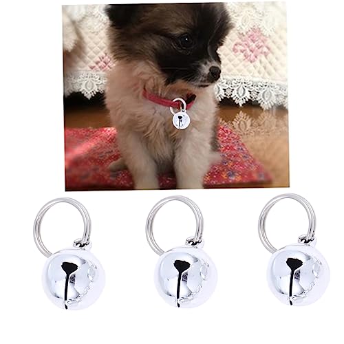 FONDOTIN Cartoon Style Pumpkin Pet Bells 16mm Metal Dog Cat Accessories Safe Buckle Design