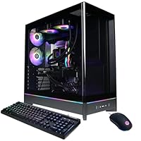 CyberPowerPC Gamer Supreme Gaming PC, Intel Core Ultra 9 285 2.5GHz, Radeon RX 9070 XT 16GB, 32GB DDR5, 2TB PCIe 4.0 SSD, WiFi Ready &amp; Windows 11 Home (SLC9000A)