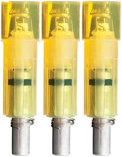 Lumenok Excalibur Firebolt Flat Bolt End (3-Pack), HD Orange