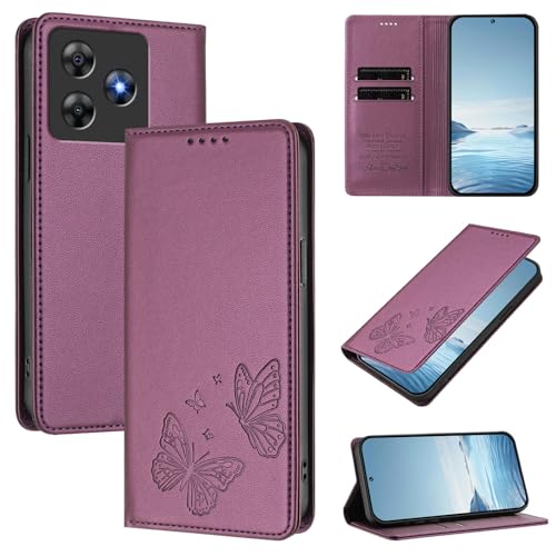 �Ή��@�� for Blackview Wave 9C �t���b�v���X�^���h �}�O�l�b�g�J�� �E�H���b�g�^�P�[�X Violet