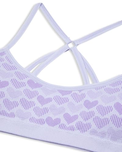 Hanes Girls' ComfortFlex Fit Seamless Racerback Bra 2-Pack4