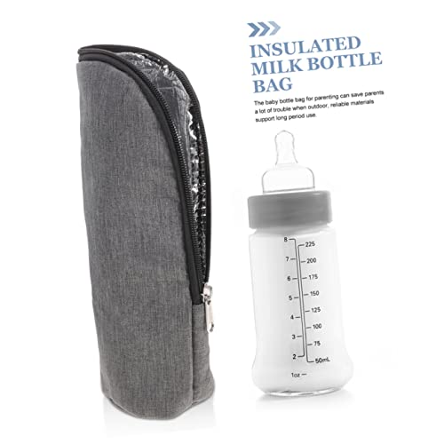 Toddmomy 2 Pçs Bolsa De Garrafa Isolada Bolsa Porta Mamadeira De Bebê Bolsas Térmicas Bolsa Térmica