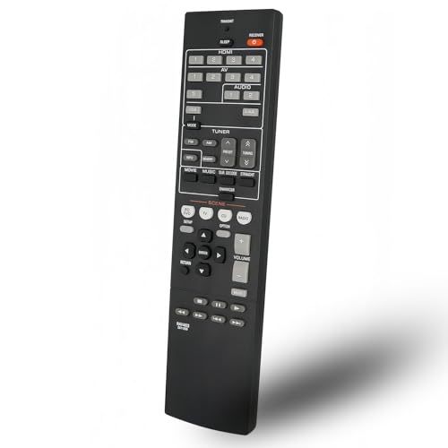 Télécommande de rechange RAV463 pour récepteur AV Yamaha RX-V367 et RX-V677
