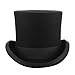 Produktbild GEMVIE Zylinderhut Magic Partyhüte Erwachsenenhut Hoher Hut für Damen Herren S Kopfumfang 54-56cm