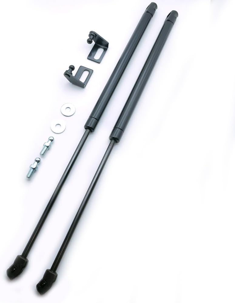 Car-Styling Refit Bonnet Hood Gas Shock Lift Strut Bars Support Rod Accessories Compatible With GEELY GALAXY E5/EX5 2024 2025(Carbon Black)