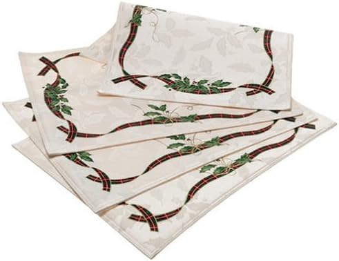 Lenox Holiday Nouveau Placemats, Set of 4