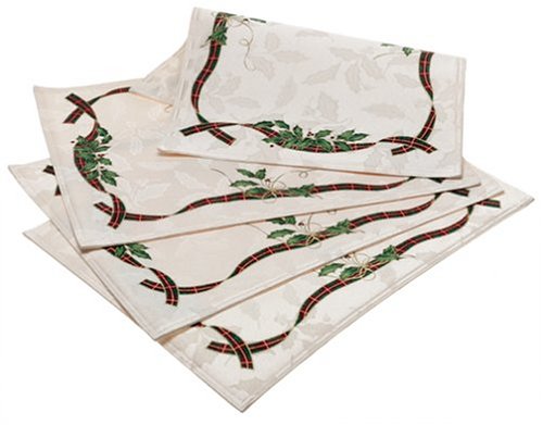 Lenox Holiday Nouveau Placemats, Set Of 4 #TOP5