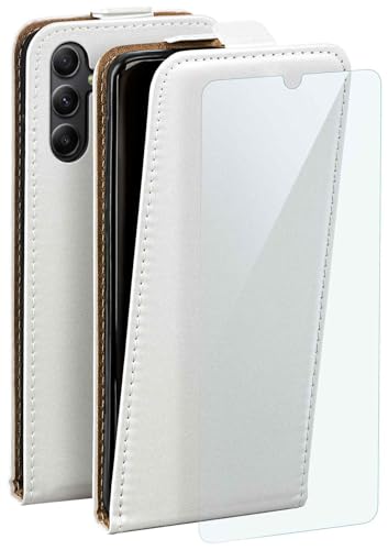 Protection 360 Samsung Galaxy A34 5G étui blanc antichoc et film d'écran ultra résistant