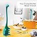 OTOTO Papa Nessie Pasta Server, Spaghetti Spoon - Food Grade & BPA Free Pasta Spoon Server - Dishwasher Safe & Heat Resistant Spaghetti Server, Pasta Fork 11.22x3.35x2.17 in