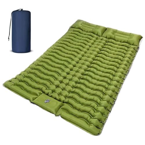 Inflatable Sleeping Pad with Carrying Bag-Blue