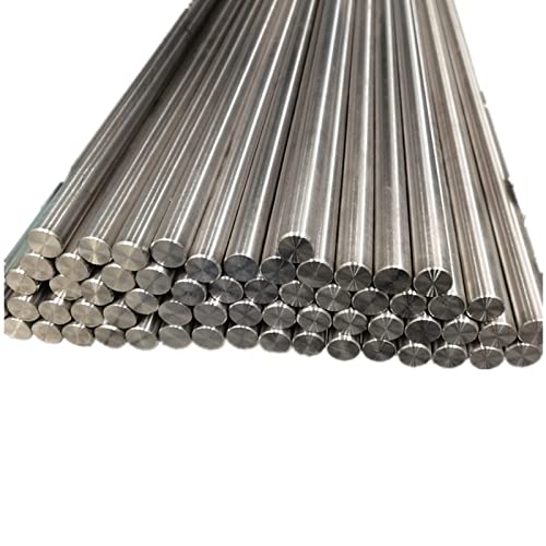 5Pcs Titanium Rod Dia 6Mm 0.236" Length 500Mm 19.685" Rison Titanium Gr5 Titanium Bar 6Al-4V Round Bar 6Mmx500Mm Titanium Round Rod #TOP4