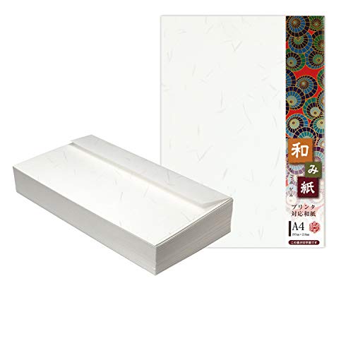 Amazon.co.jp 限定 長門屋商店 和み紙 大礼 和紙 DL封筒 50枚 OA和紙 A4サイズ 100枚 セット ナフ-351 ナ-761V