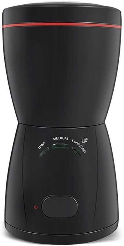 Electric Coffee, Large Capacity Spice Grinder with Stainless Steel Blade, One-Press Operation, 200W Powerful Multifunctional for Coffee Beans, Nuts, Seeds, Peanuts