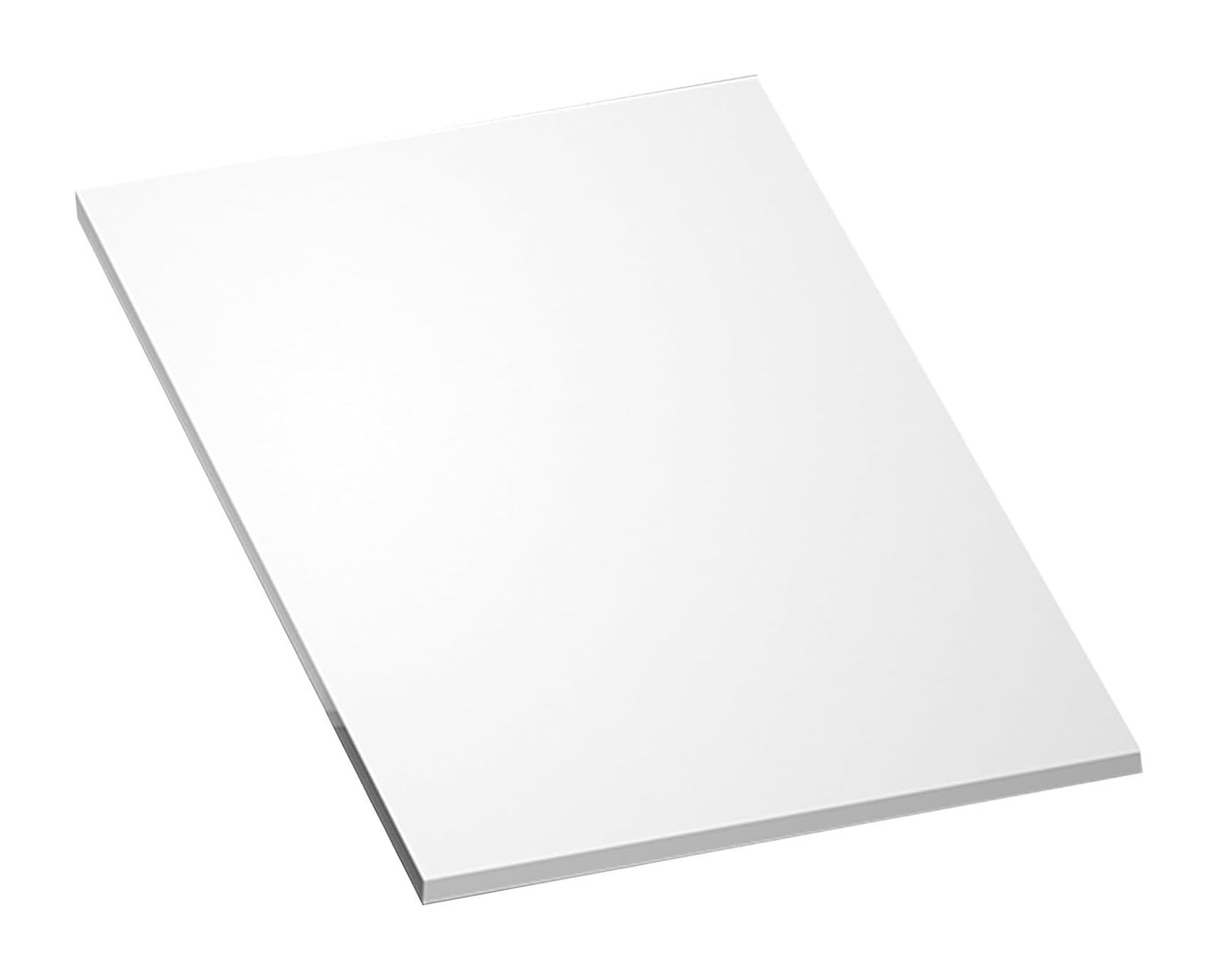 Płyta plastikowa UPVC, Biała Płyta PCV, 20 Mm, Wiele Rozmiarów, 2 Sztuki W Zestawie Do Modelarstwa(200mm x 200mm)