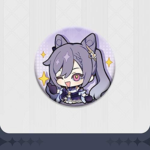 Amazon Co Jp 原神project 刻晴 バッチ ちびキャラシリーズ 中国 公式 オフィシャル グッズ ホビー