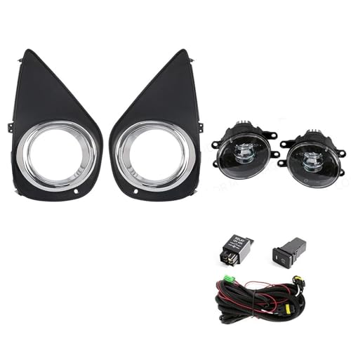 Feux anti-brouillard LED pour Toyota Yaris 2014-2017 version américaine halogène 12V