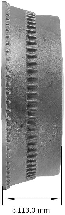 Image of Bendix Premium PDR0345 Rear Brake Drum compatible with Ford Elite 1976, LTD II 1979-1977, Ranchero 1979-1976, Thunderbird 1979-1977, Torino 1976, Mercury Cougar 1979-1976