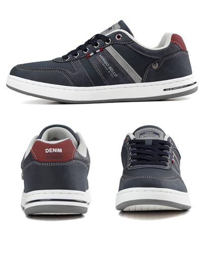 Image of ARRIGO Bello Sneakers for Men Casual Shoes Low Top Comfortable Walking Shoes