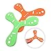 Abaodam 2Pcs Soft Triangle Boomerangs Safe Flying Playthings for Outdoor Fun Bright Colors for Easy Spotting for Park and Beach Activities