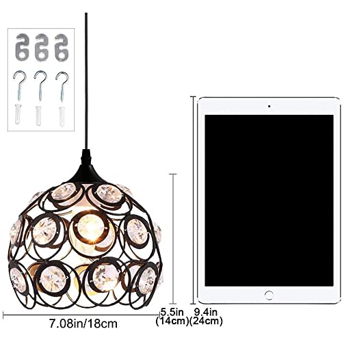 Lámparas suspendidas E27 estilo retro con enchufe e interruptor para sala de estar 2