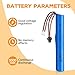 Fytoo 2PCS 7.4V 10C 3000mAh with SM-2P Plug with 2-in-1 Charger for MP5K M4 M110 SRB1200 SRB400 SRB400-SUB Airsoft Gel Bead Toy Gun Remote Control Toy Car Battery
