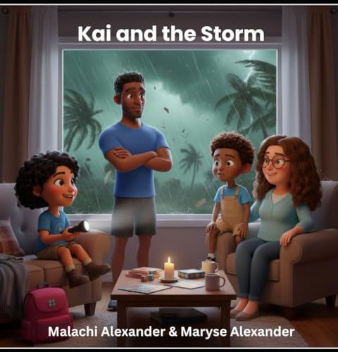 Kai and the Storm: A Children’s Book About Hurricanes, Emergency Preparedness, Safety Plans, and Calm Strategies for Storm Anxiety (Little Lights: Stories of Neurodiversity)