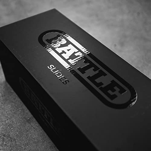 Battle Sport Unisex Slide Sandals - Comfort Football Slides with Ultra-Soft Soles, Fully Padded Arch and Quick-Dry Lining - Available in Adult Men Sizes2