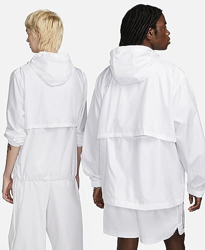 Nike Sportswear Essential Repel Women's Woven Jacket, WHITE, SMALL2