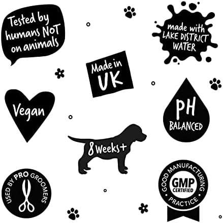 BUGALUGS Tear Stain Remover For Dogs, Cats & Pets Eyes. Dog Eye Cleaner Eyewash Gently Removes Eye Residue & Prevents Stains. 100% Naturally Derived Vegan Formula, Made in UK